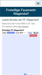 Mobile Screenshot of ffwagendorf.com
