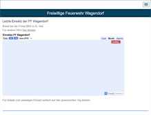 Tablet Screenshot of ffwagendorf.com